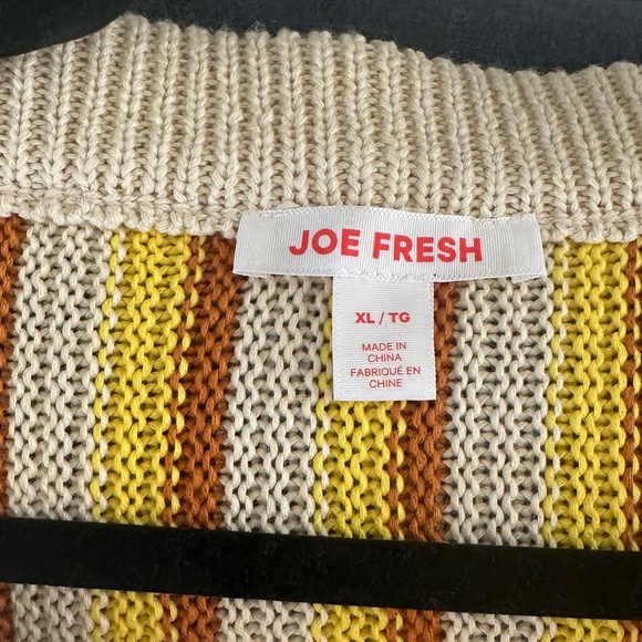 JOE FRESH Multicolour Striped Knit Tank & Midi Skirt Set - Size XL - Picture 12 of 14